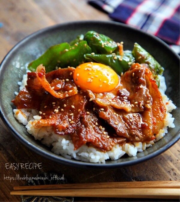 ♡一皿de大満足♡丼レシピ7選♡【#簡単#時短#節約】 : Mizuki