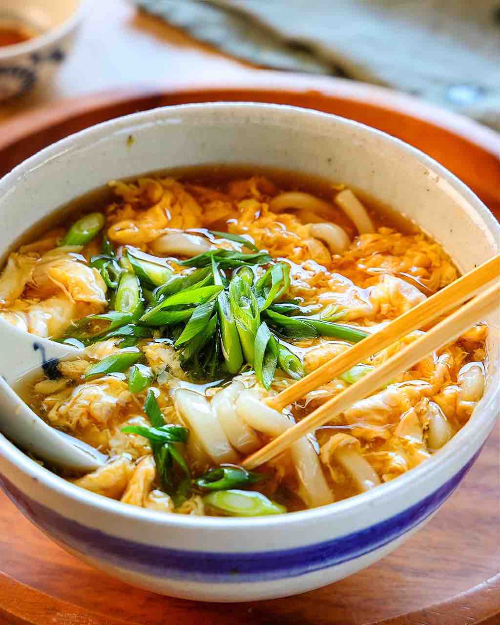 ♡とろうま！かきたまうどん♡【#簡単レシピ #時短 #節約 #卵 #冷凍