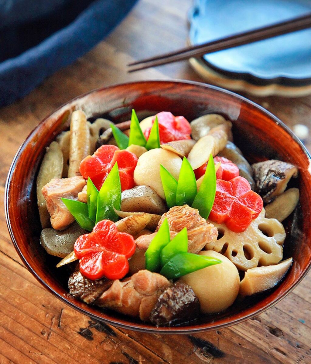 煮物 ♡筑前煮♡【#おせち料理#お正月#定番#煮物#簡単レシピ】 : Mizuki