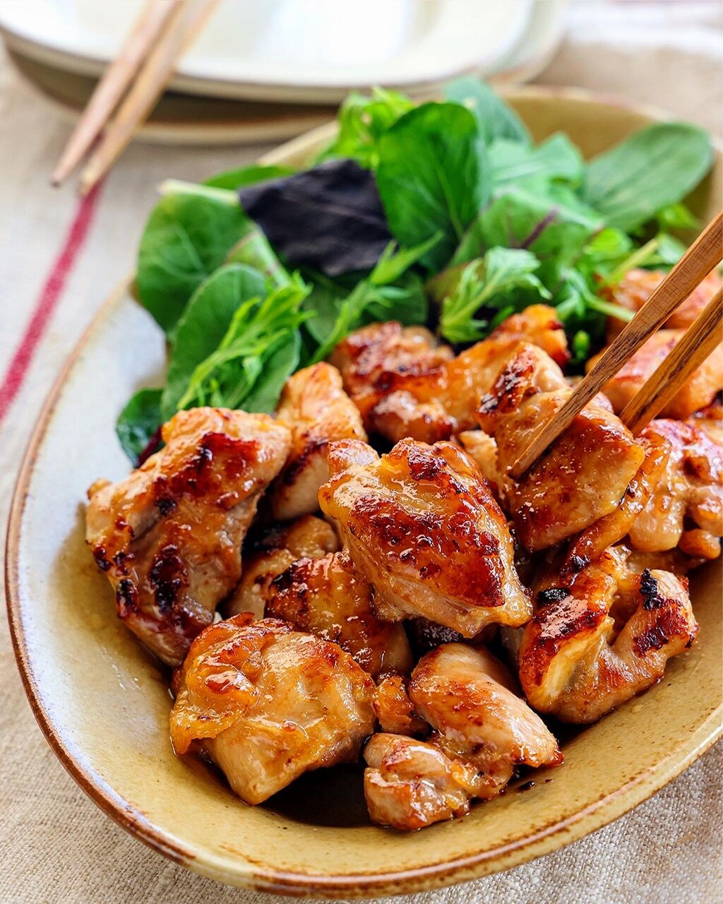 ♡揉んで焼くだけ！オイマヨdeやみつきチキン♡【#簡単レシピ #時短