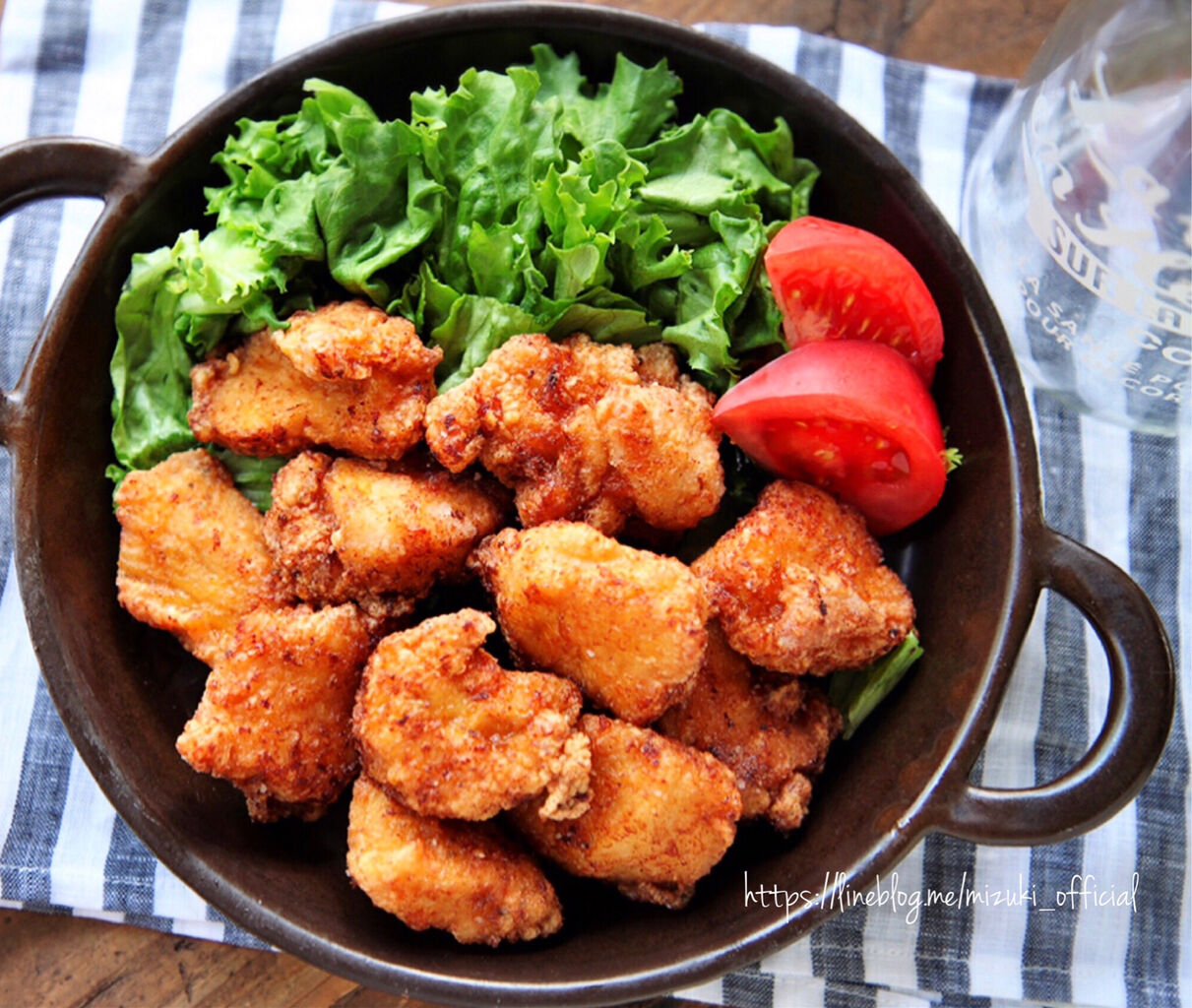 ♡焼肉のたれde超簡単♡鶏むね肉の唐揚げ♡【#揚げない#お弁当 ♡焼肉のたれde超簡単♡鶏むね肉の唐揚げ♡【#揚げない#お弁当