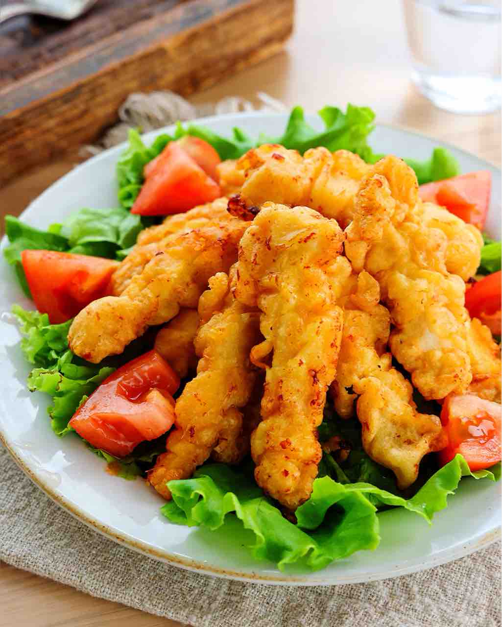 ♡鶏むね肉で！うまマヨ醤油スティックチキン♡【#簡単レシピ #時短