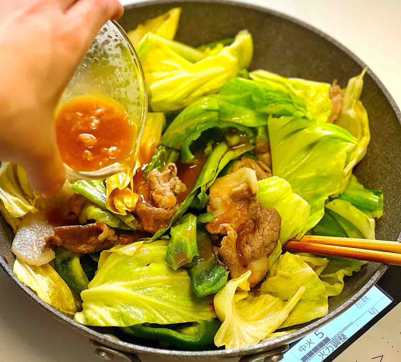 ♡すぐでき！コクうま回鍋肉♡【#簡単レシピ #時短 #節約 #キャベツ