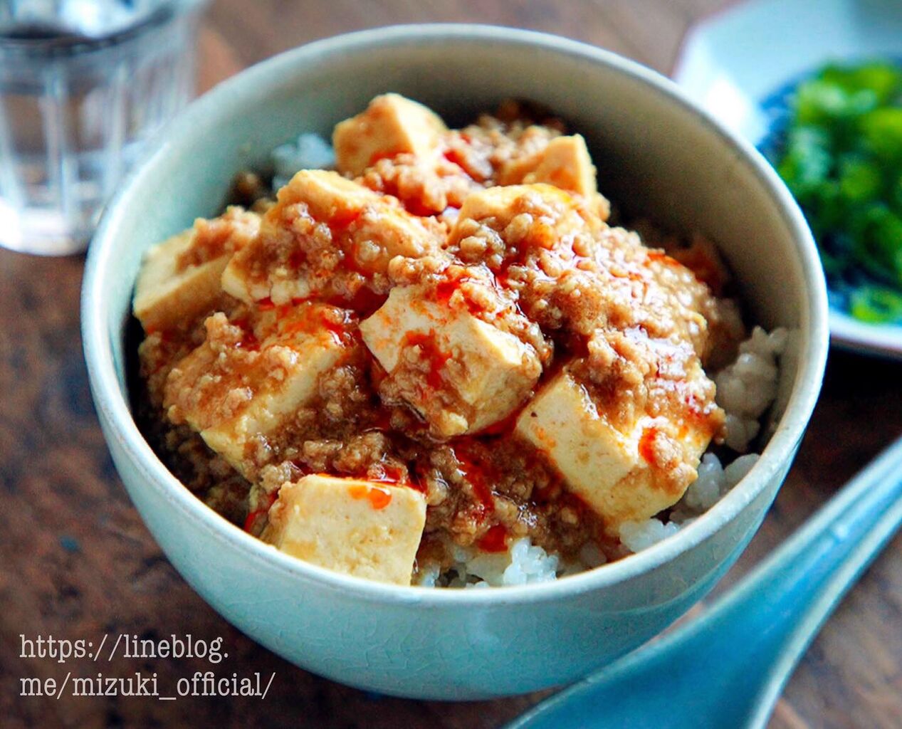 ♡レンジで6分♡焼肉のたれで麻婆豆腐丼♡【#豆腐#ひき肉#簡単 ♡レンジで6分♡焼肉のたれで麻婆豆腐丼♡【#豆腐#ひき肉#簡単