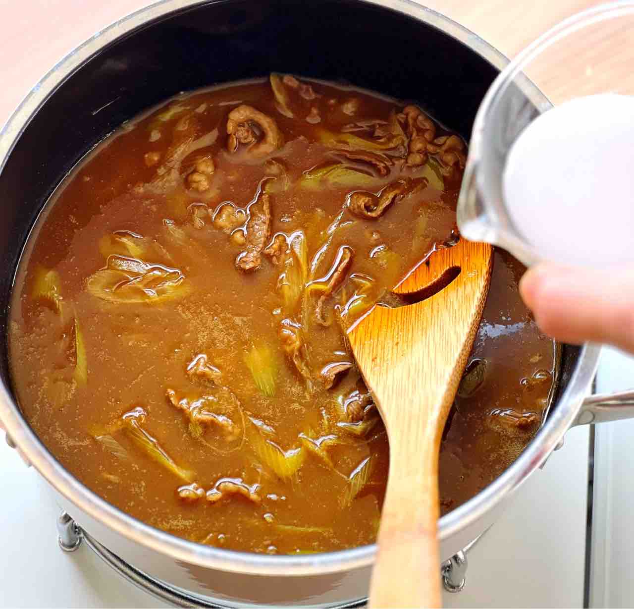 ♡ルー＆めんつゆで簡単！だし香るカレーうどん♡【#簡単レシピ #時短
