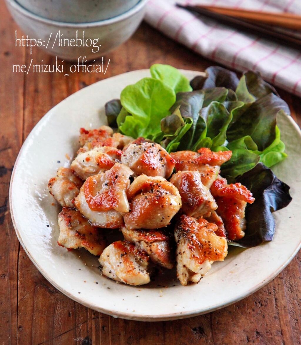 ♡揉んで焼くだけ♡ペパマヨチーズdeやみつきチキン♡【#鶏肉#簡単