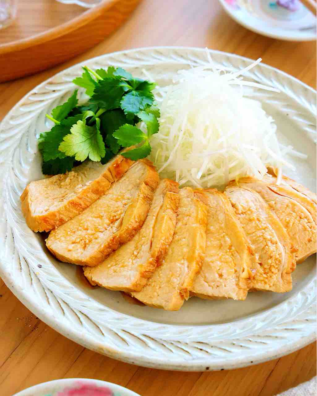 ♡むね肉で！しっとり鶏チャーシュー♡【#簡単レシピ #時短 #節約