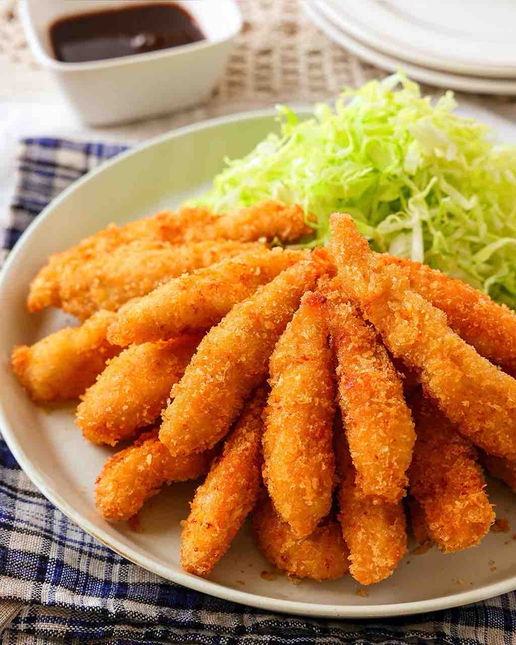 ♡衣付けラクラク！ささみのチーズスティック♡【#簡単レシピ #時短