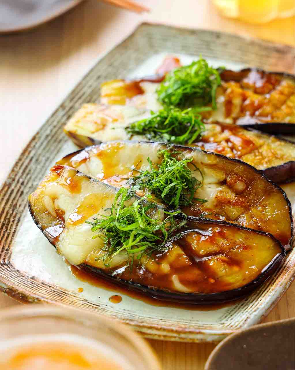 ♡チーズとろ〜り！みそだれなすステーキ♡【#簡単レシピ #時短 #節約