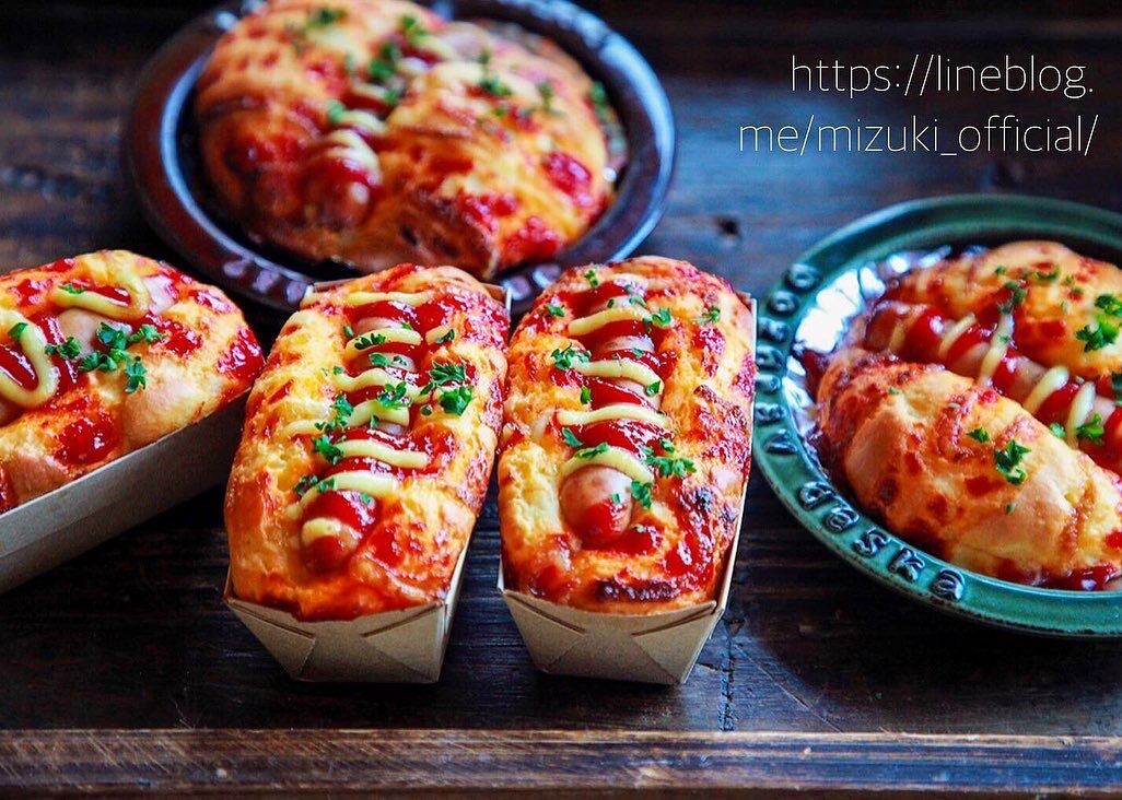 ♡ホットケーキミックスで♡世界一簡単なお惣菜パン♡【#簡単レシピ