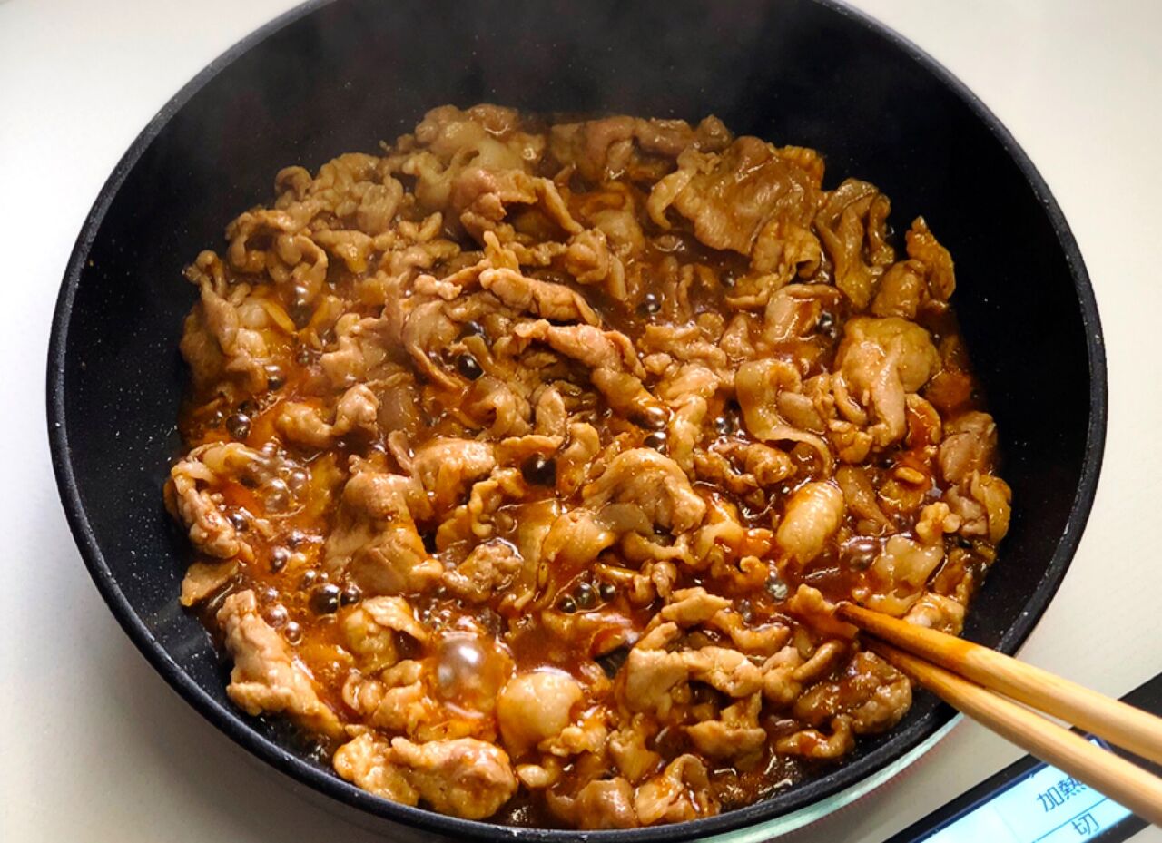 ♡豚こまとレンチンナムルdeビビンバ丼♡【#簡単レシピ#時短#節約