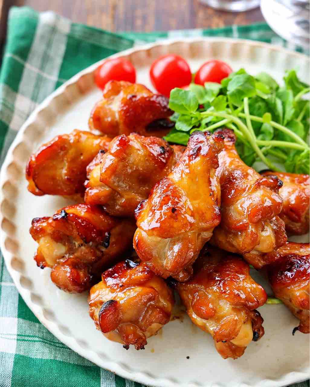 ♡漬けて焼くだけ！てりつやローストチキン♡【#簡単レシピ #時短