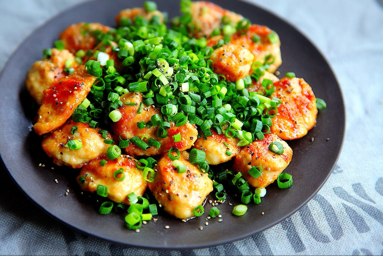 ♡ねぎだく♡マヨポンささみ♡【#簡単#時短#節約】 : Mizuki