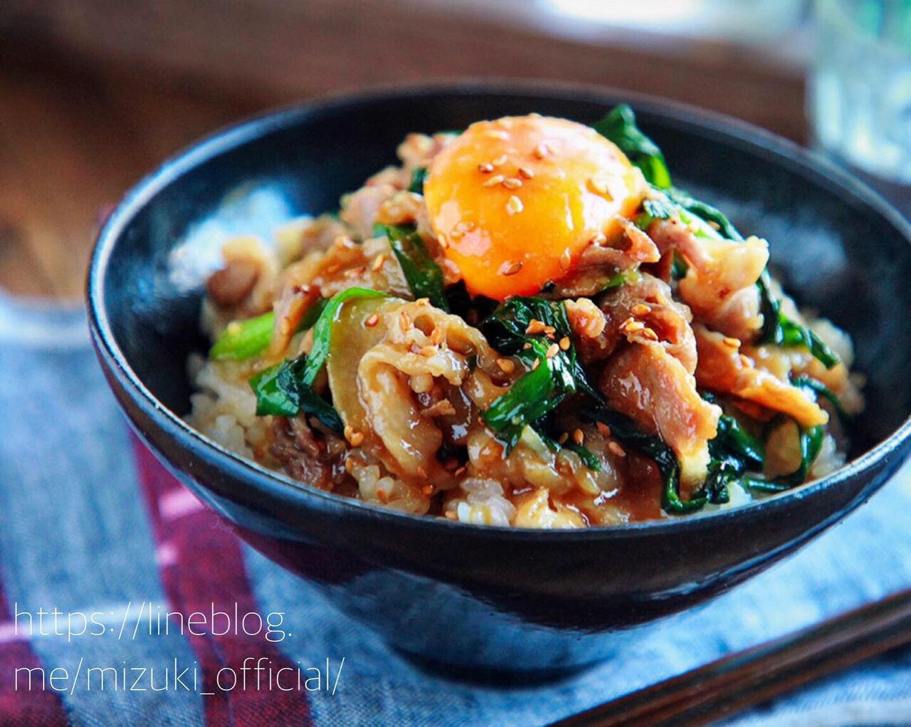 ♡フライパン5分♡豚肉とニラのスタミナ丼♡【#簡単レシピ#時短#節約