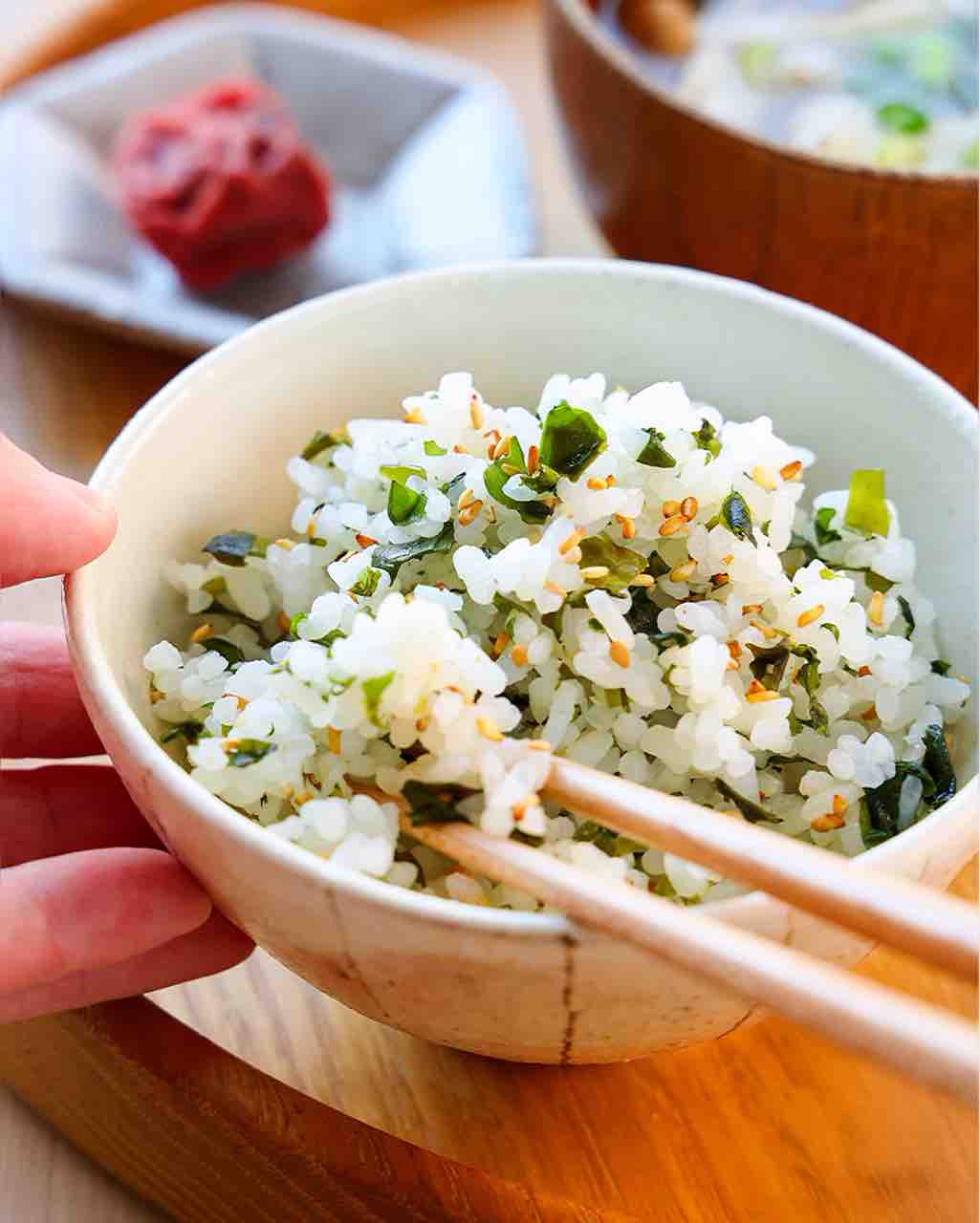 わかめごはん ♡給食の味！わかめご飯♡【#簡単レシピ #時短 #節約 #混ぜご飯 #給食