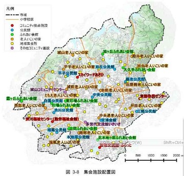 集会施設配置図