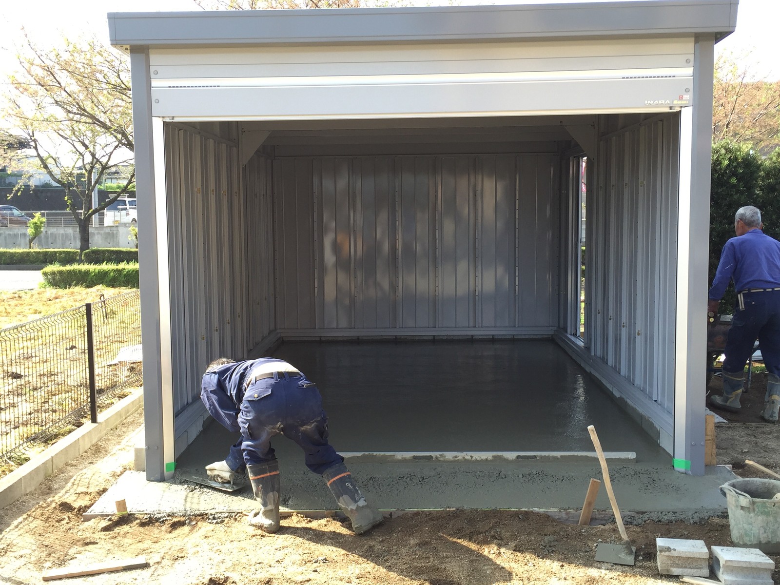 有限会社 水島工芸社の現場ブログ イナバガレージ GR－135S