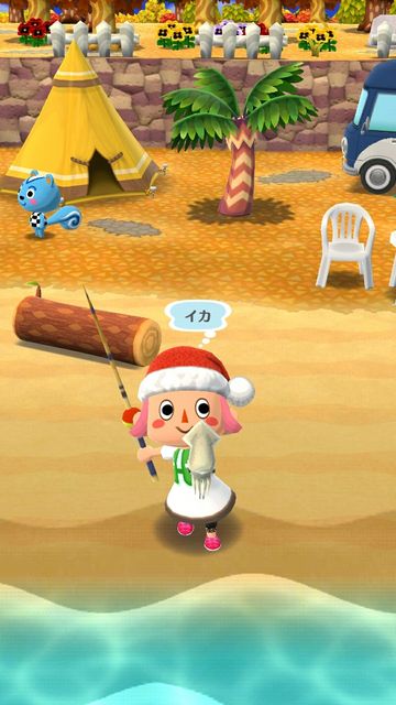 ポケ森の海で釣れる魚 イカ どうぶつの森ポケットキャンプノート ポケ森の海で釣れる魚 イカ どうぶつの森ポケットキャンプノート