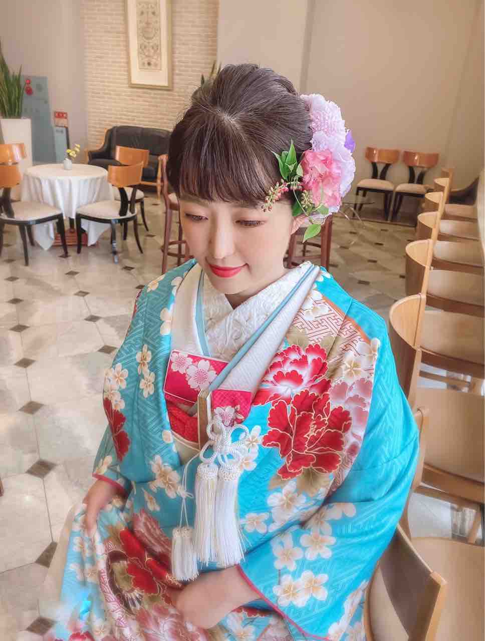 色打掛のヘアセット メイク 着付け お仕度店 Raffine ラフィネ