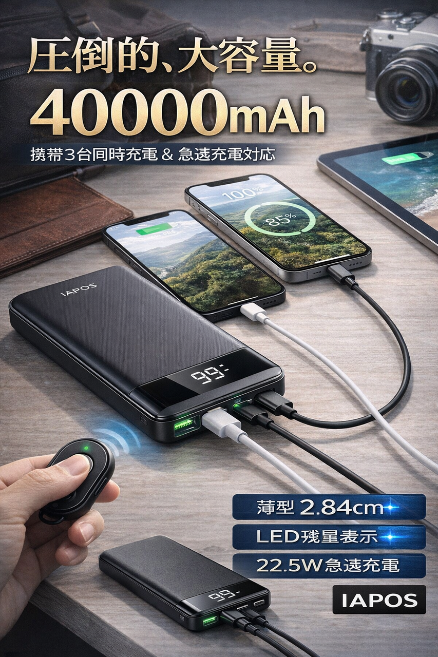 モバイルバッテリー