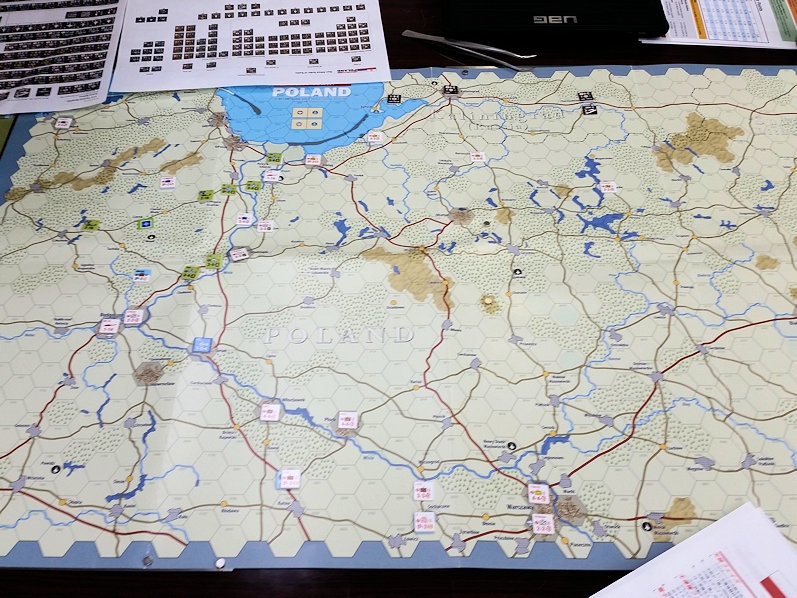 Next War Poland(GMT)4人戦【1】 : もりつちの徒然なるままに Next War Poland(GMT)4人戦【1】 : もりつちの徒然なるままに