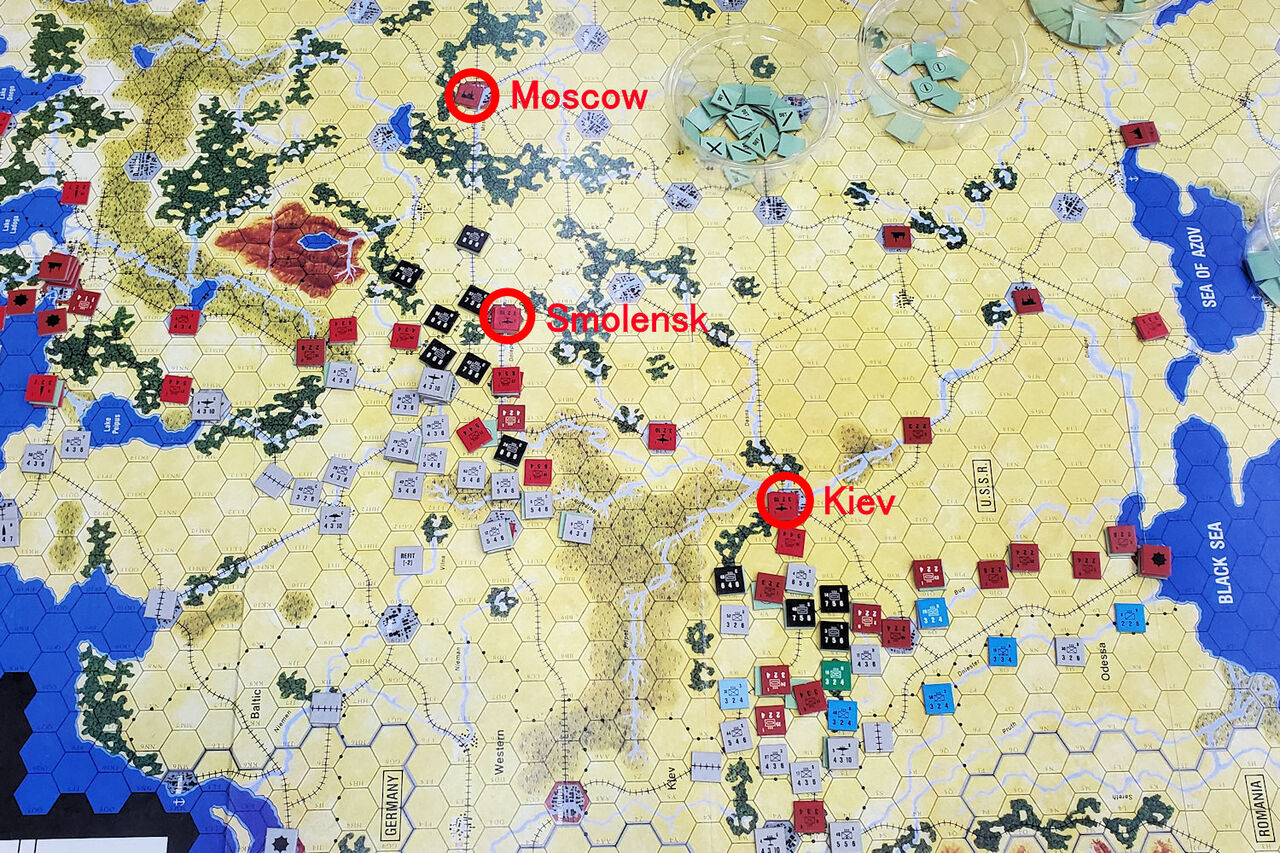 Russian Front(AH)のお試しプレイ【2】 : もりつちの徒然なるままに Russian Front(AH)のお試しプレイ【2】 : もりつちの徒然なるままに