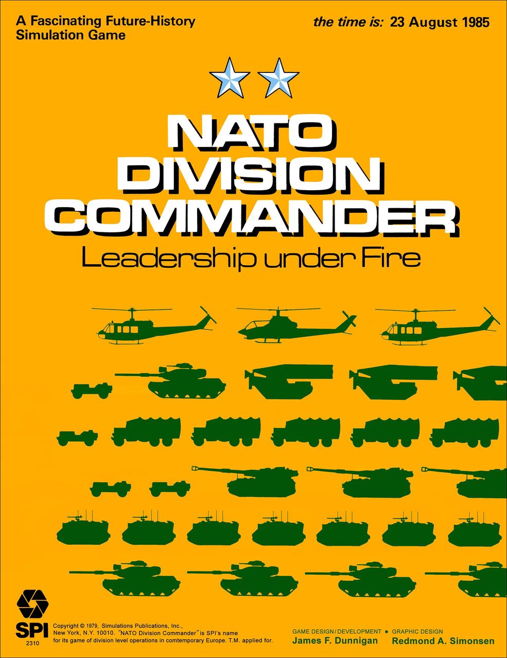 伝説のSPIゲーム「NATO Division Commander」をプレイする【1