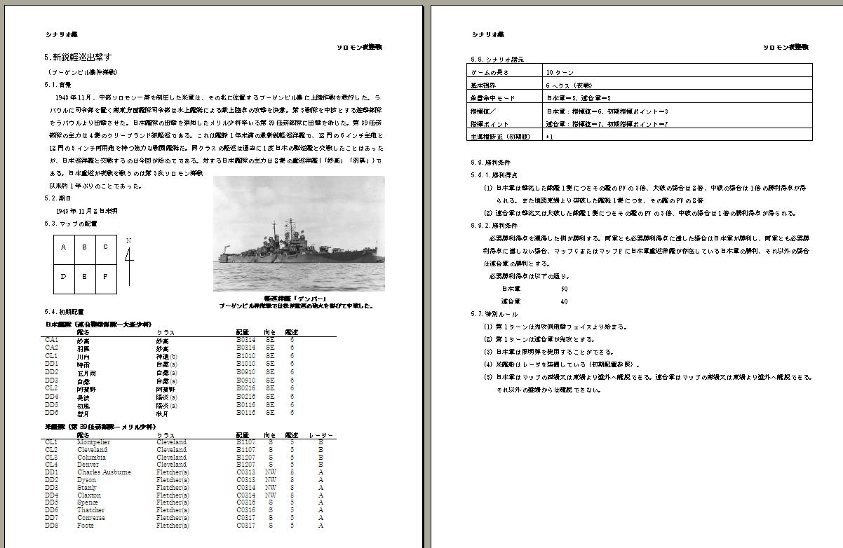 ブーゲンビル島沖海戦 もりつちの徒然なるままに