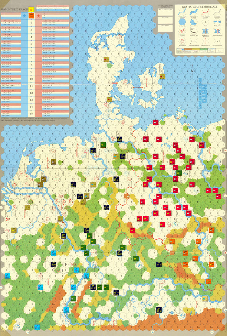 WW3ゲーム、マップを並べてみた : もりつちの徒然なるままに