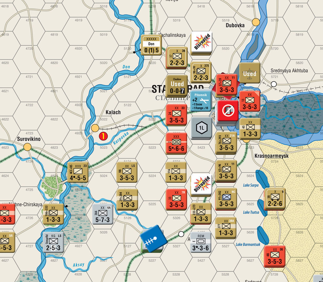 Stalingrad'42(GMT)Little Saturn/Winder Stormをプレイする【2