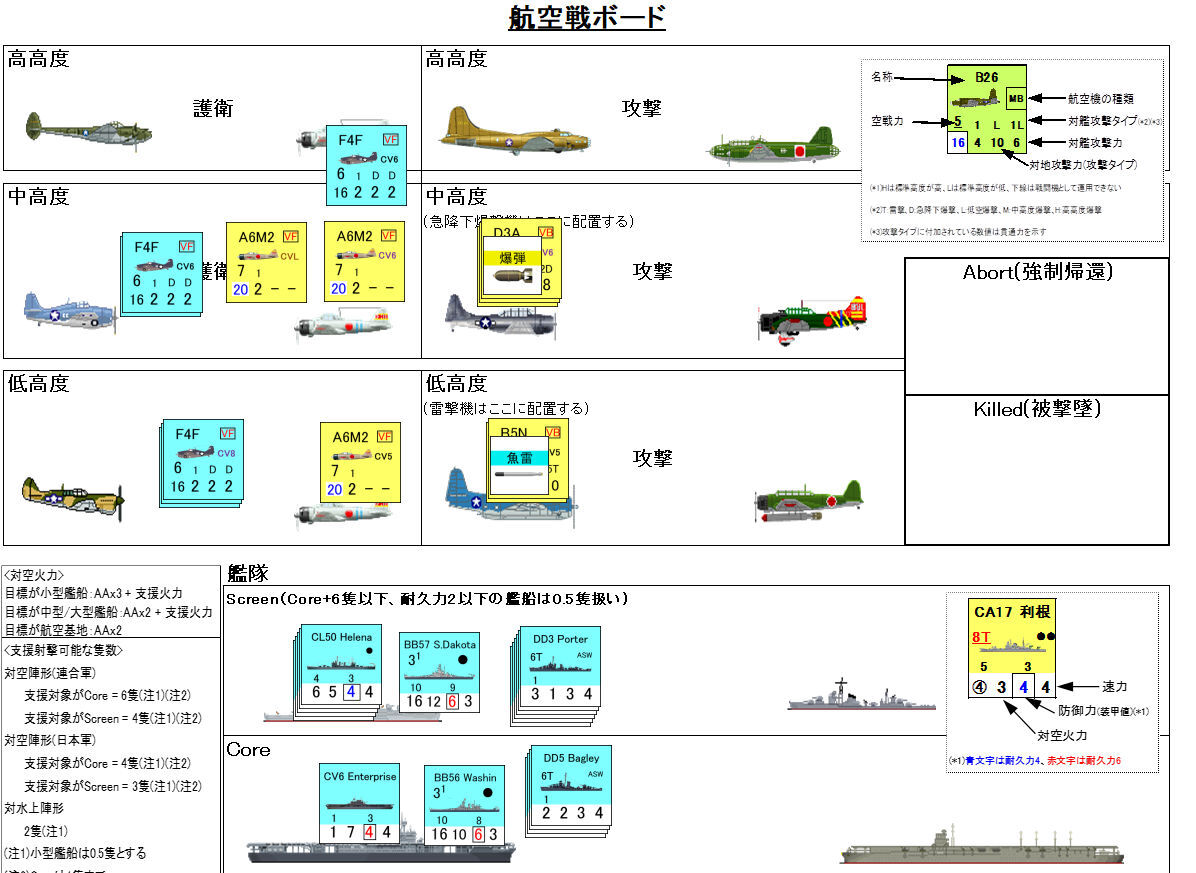 海空戦!南太平洋1942」、南太平洋海戦シナリオをプレイする【2 海空戦!南太平洋1942」、南太平洋海戦シナリオをプレイする【2