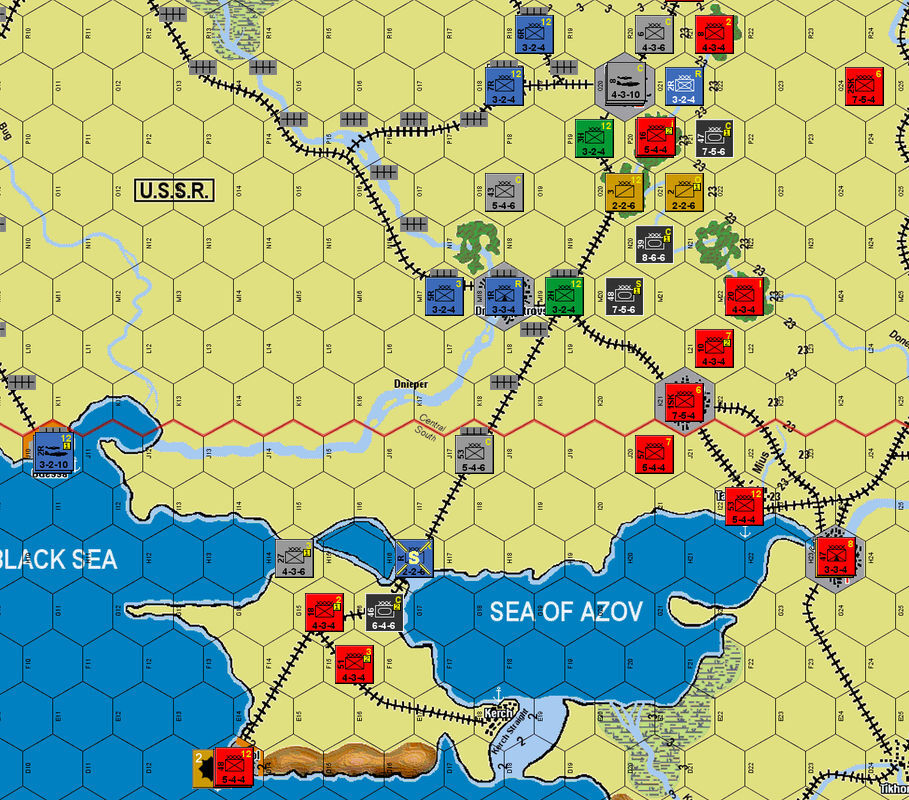 Russian Front(TAHGC)をプレイする : もりつちの徒然なるままに