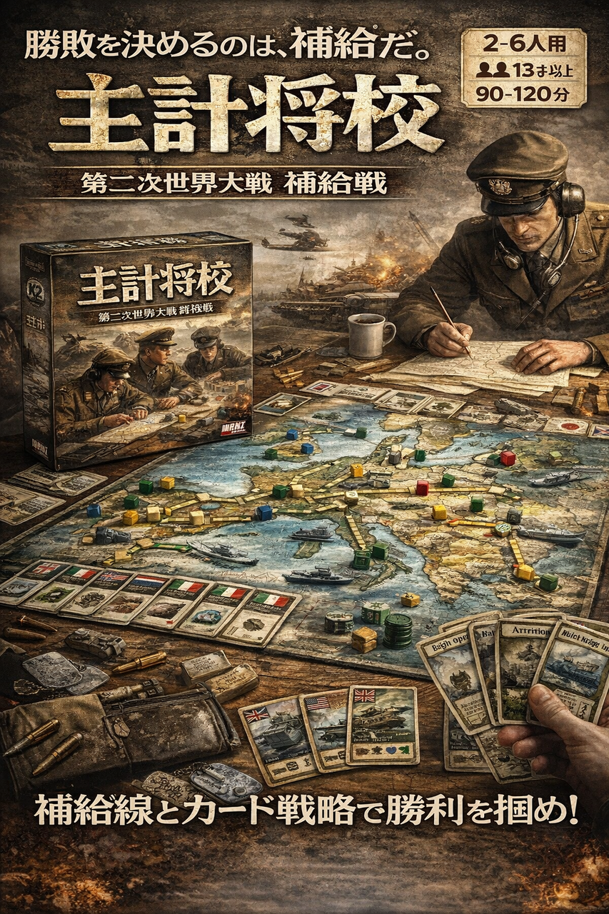 主計将校：第二次世界大戦の補給戦 日本語版
