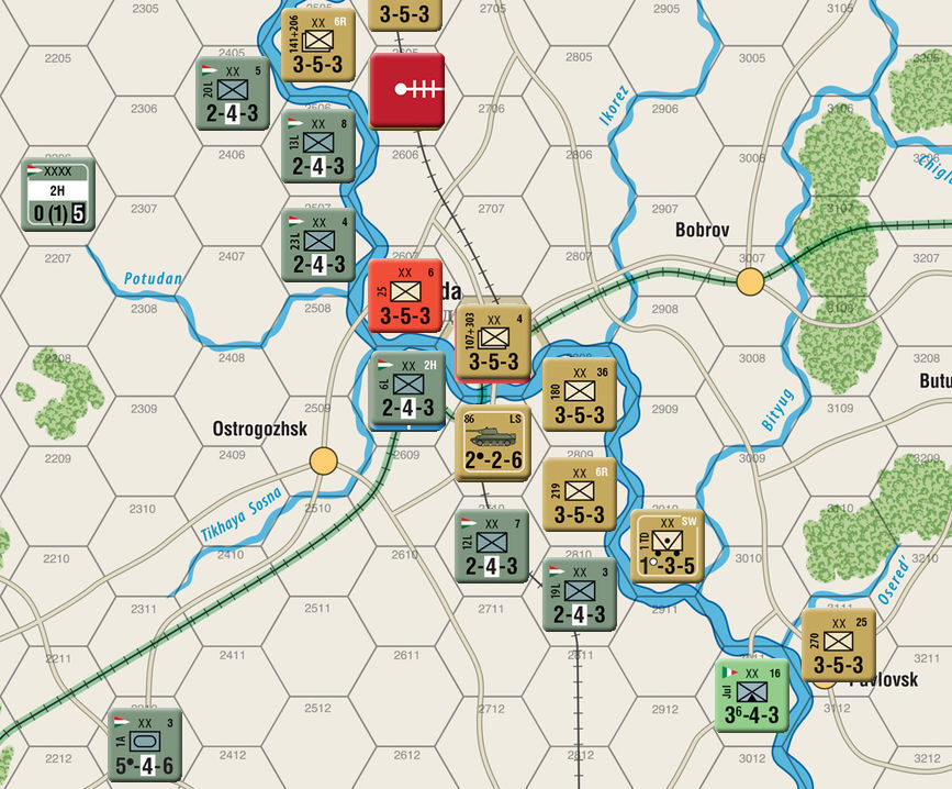 Stalingrad'42(GMT)Little Saturn/Winder Stormをプレイする【2 Stalingrad'42(GMT)Little Saturn/Winder Stormをプレイする【2