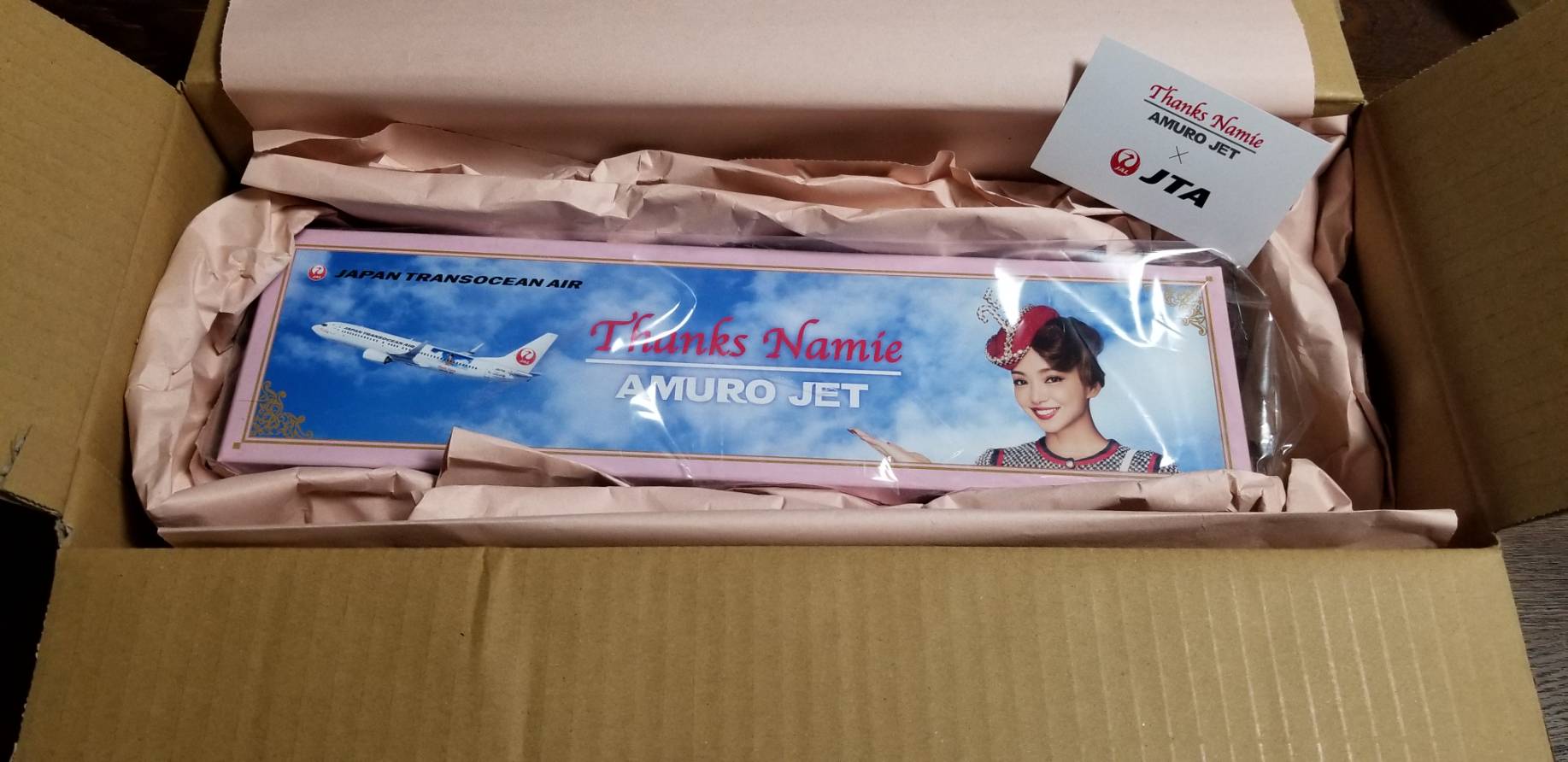 安室奈美恵の飛行機が届いた Kenjiのブログ3冊目 安室奈美恵の飛行機が届いた Kenjiのブログ3冊目