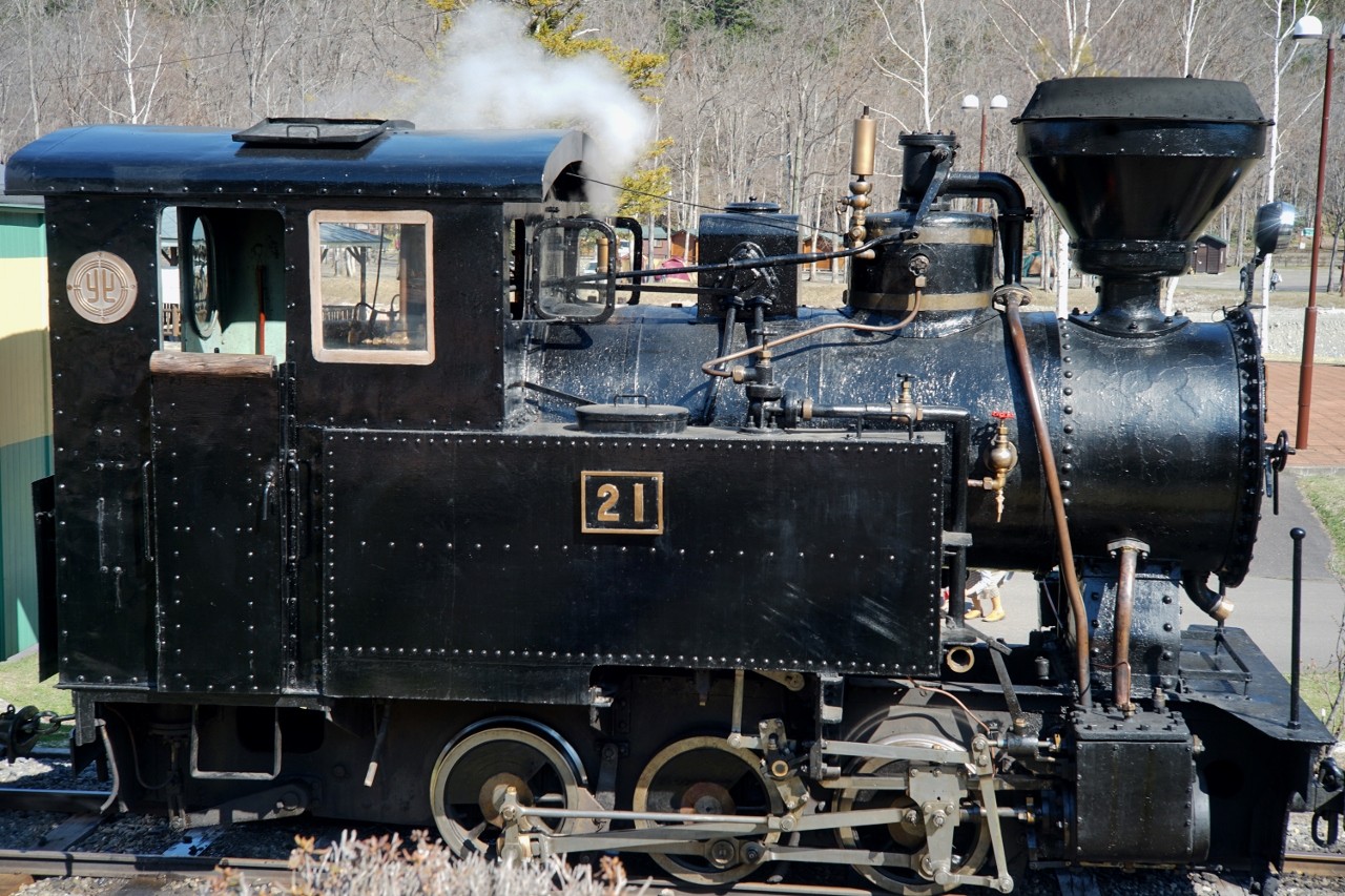 ワールド工芸 1/87 9㎜ 丸瀬布雨宮21号 蒸気機関車 IMONの丸瀬布