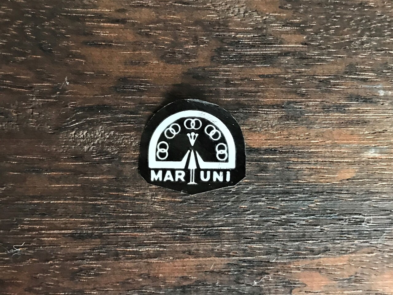 オールドマルニ maruni 1960年代 マガジンラック 孔雀ロゴ