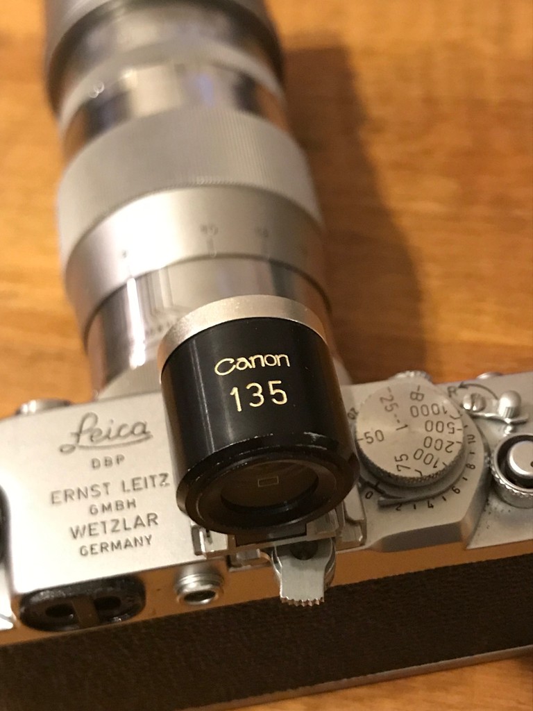Leica Ⅲf＋Canon50mm f3.5 リザード革美品