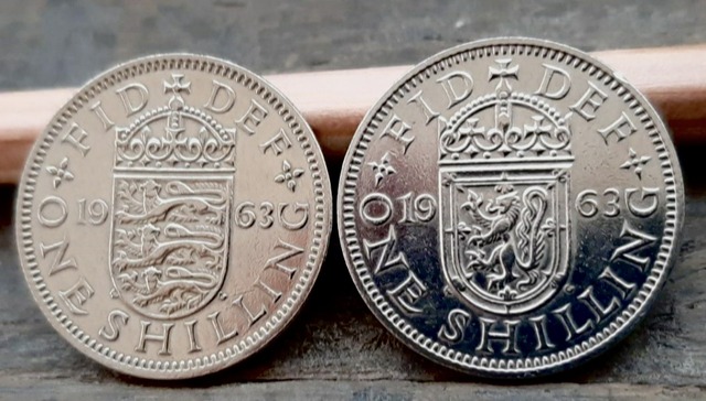 イギリス　50年前のレア　ペンス　シリング 0c1b941e612249737d1547330bfbf3