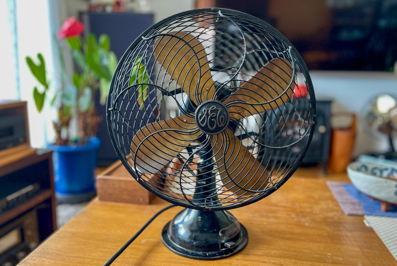 戦前の扇風機が直った！（芝浦製作所とGEの関係） : 燃えるゴミは明日