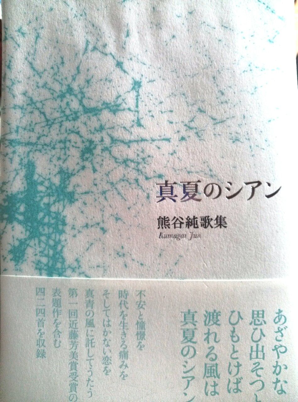 歌集読む 175 熊谷純 真夏のシアン 星座の下へ駆け出してゆけ ほか 存在しない何かへの憧れ 工藤吉生ブログ
