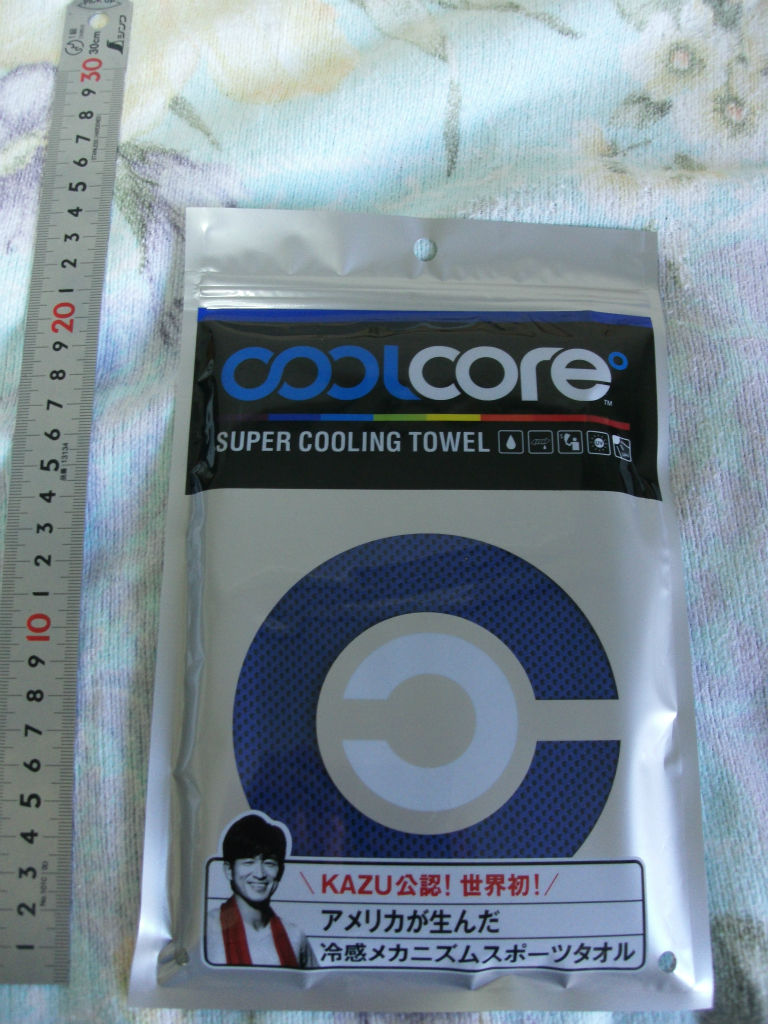 冷えるタオル クールコアタオル ブルー を使ってみた感想 美紗の記憶force