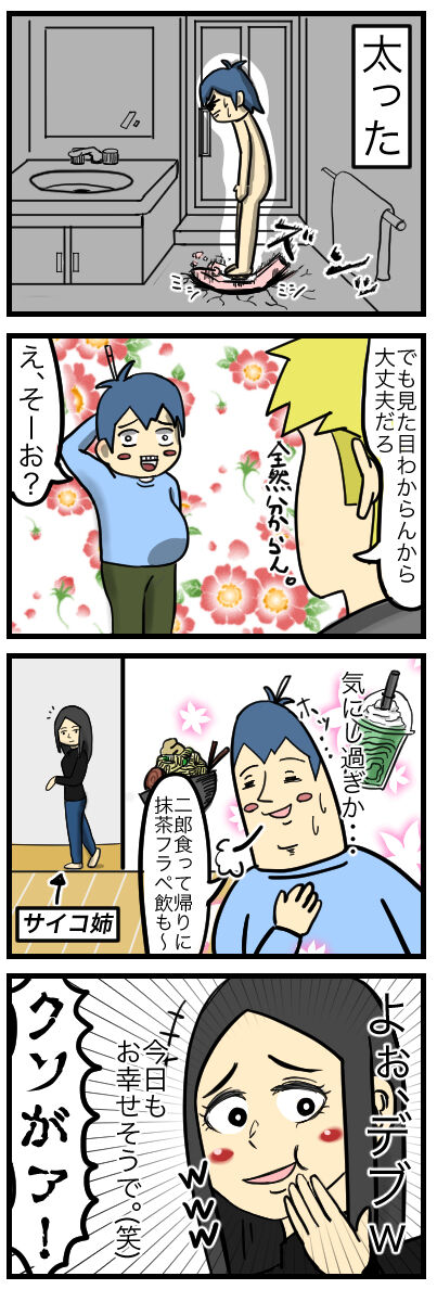 太った