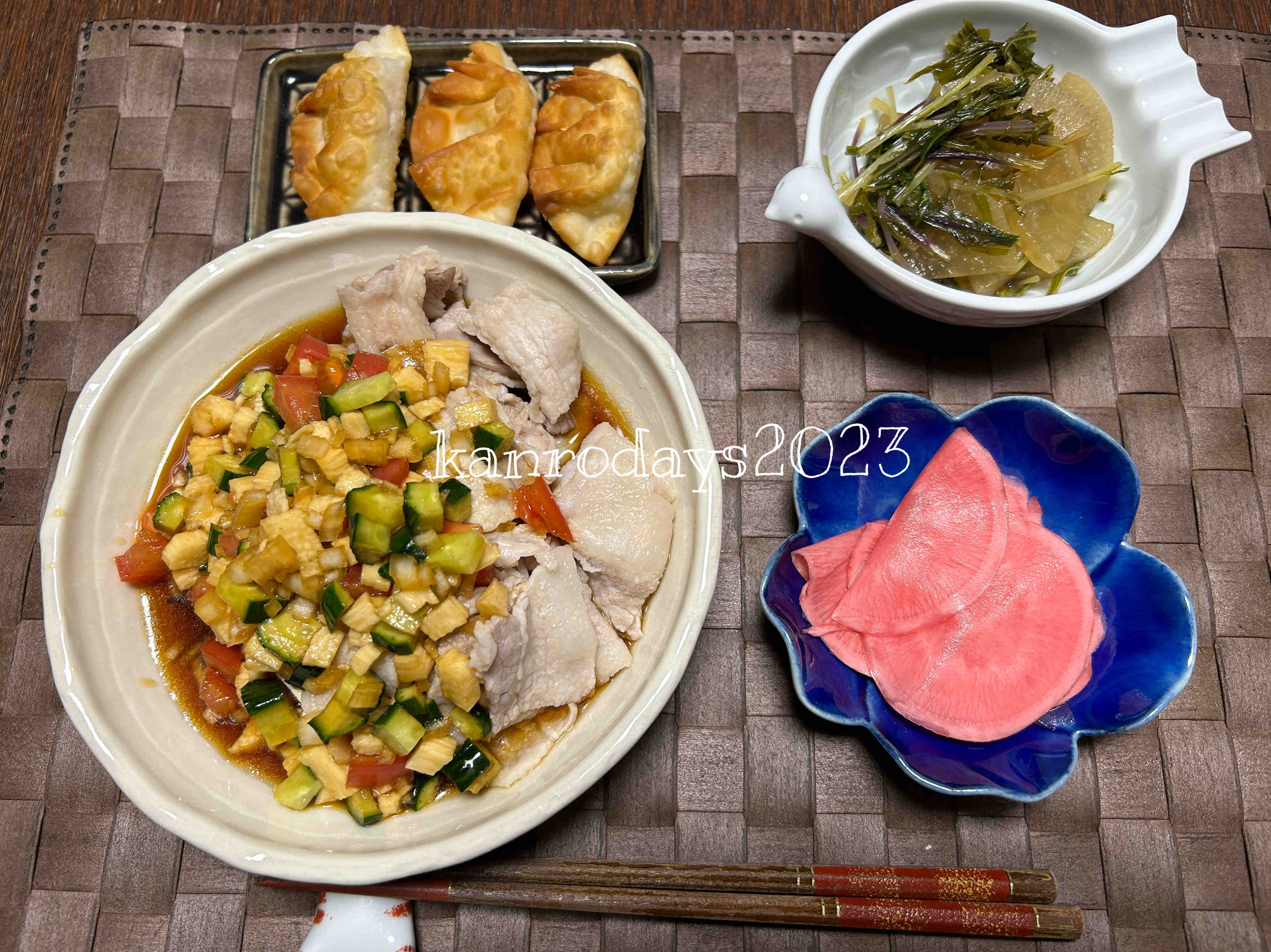 野菜たっぷり夏の万能だれ : 甘露days