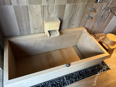 客室内風呂before