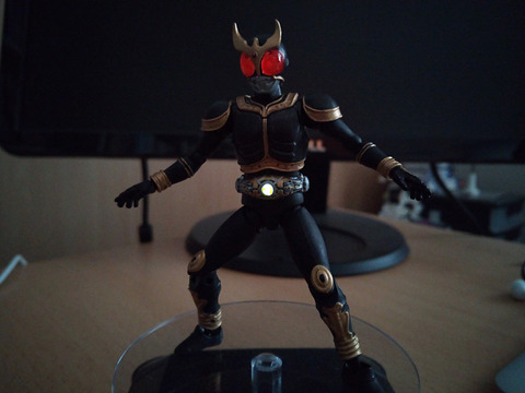 仮面ライダークウガ マイティフォーム(リペイント) リペイント。SHODO仮面ライダーVS9 クウガ（マイティフォーム