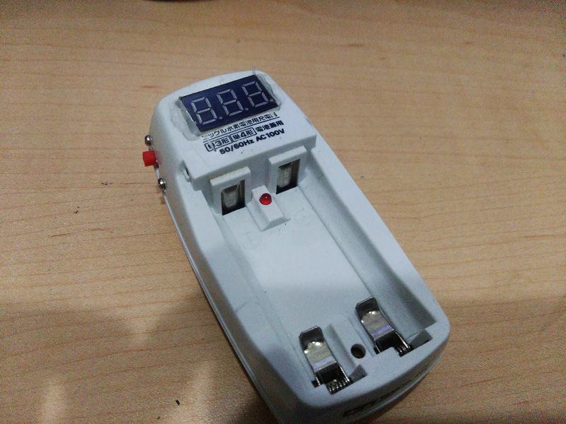 自作ミニ四駆用バッテリーチェッカー 趣味の事とかいろいろブログ 自作ミニ四駆用バッテリーチェッカー 趣味の事とかいろいろブログ