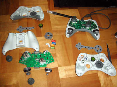 Xbox360コントローラー分解 Mk研究室日記 Xbox360コントローラー分解 Mk研究室日記