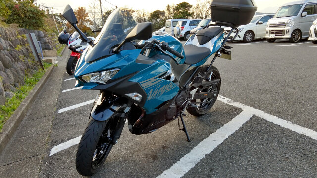 Ninja 400 ウィンドスクリーン : MK研究室日記