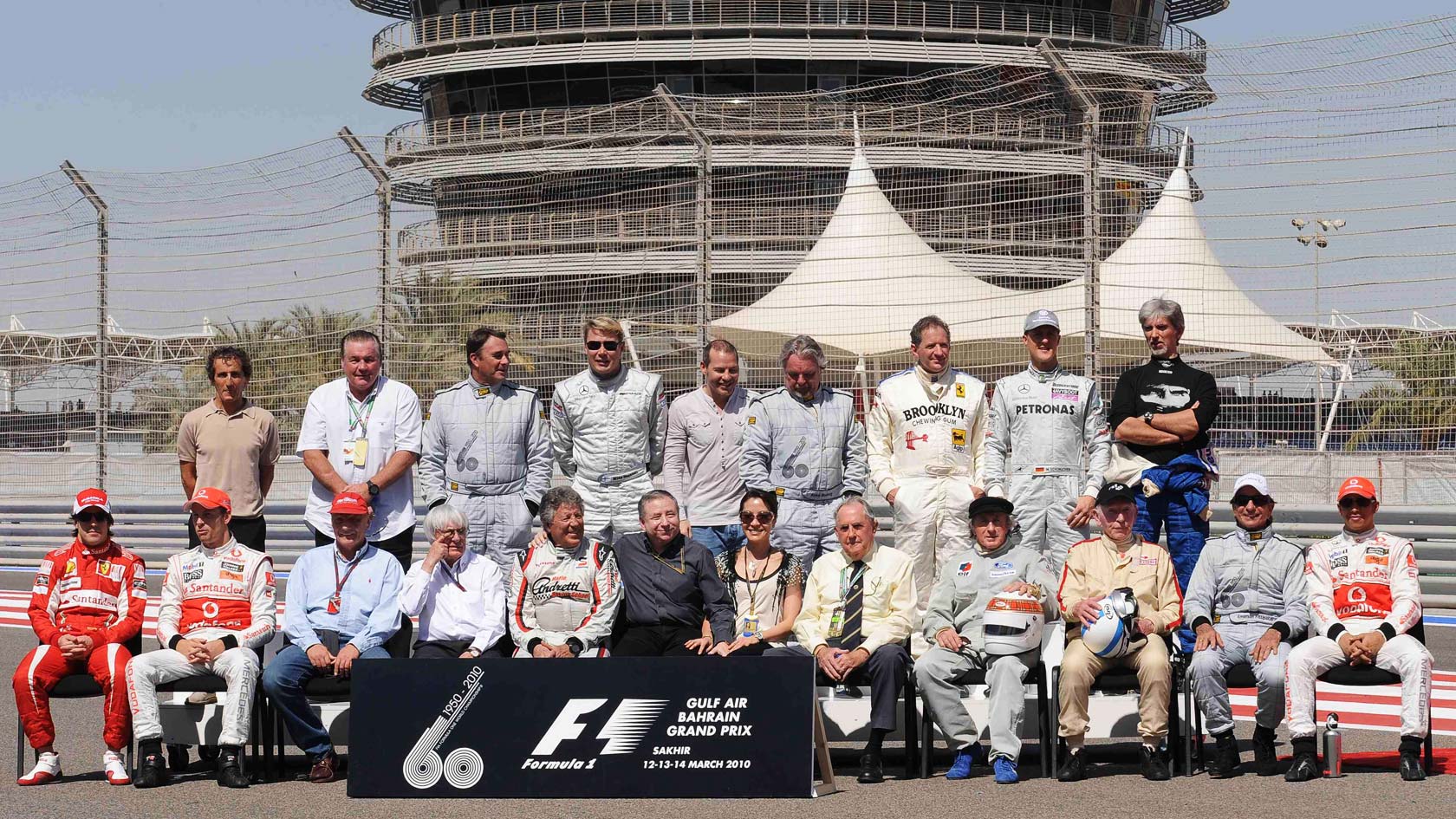 F1チャンピオン18人 優勝回数391回 バーレーンに集合 写真とデータ F1通信 F1チャンピオン18人 優勝回数391回 バーレーンに集合 写真とデータ F1通信